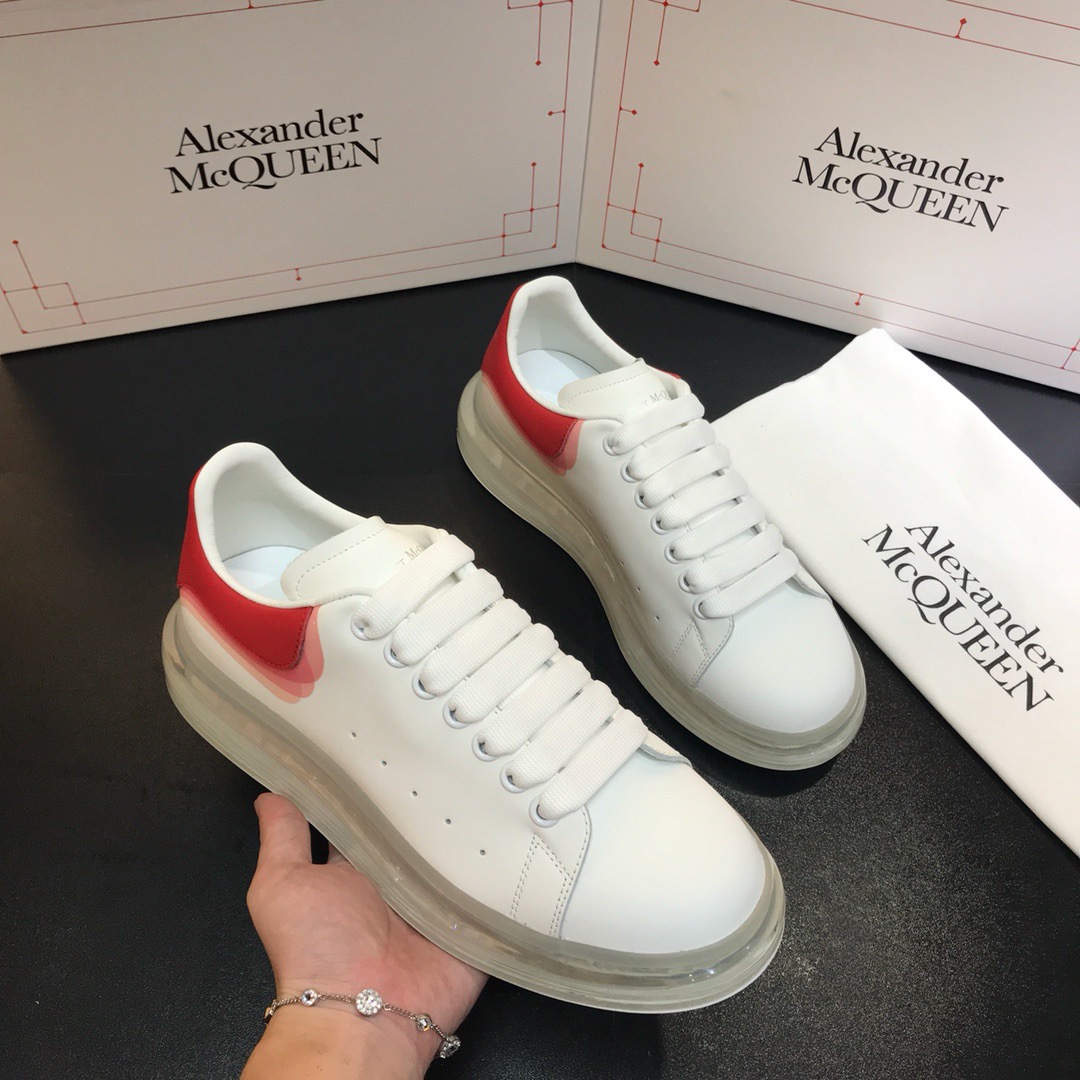 [Alexander McQUEEN] 19FW 알렉산더맥퀸 에어오버솔 웨이브 레드탭 남녀공용