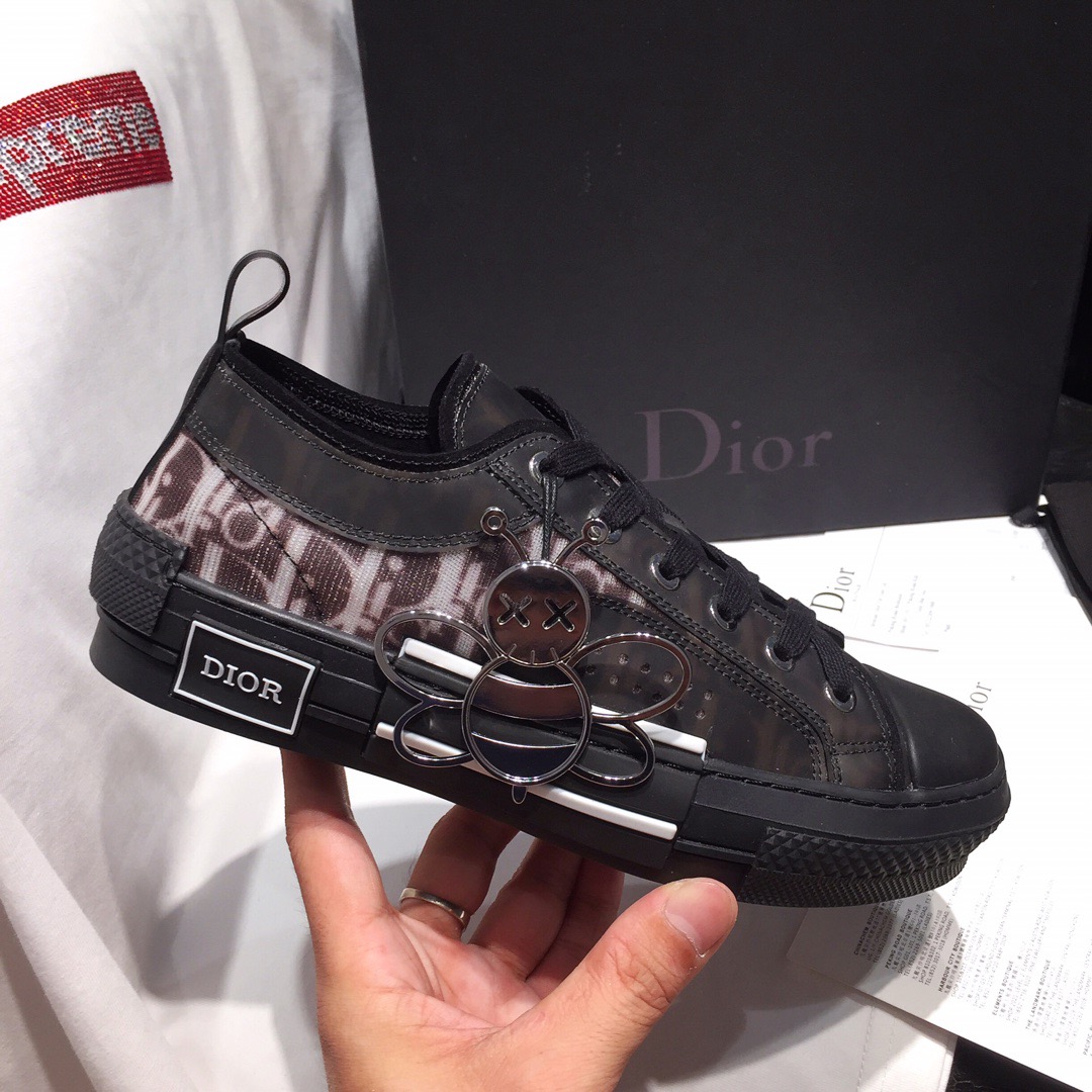 [DIOR] 19SS 디올 오블리크 테크니컬 캔버스 B23 로우 블랙 남녀공용