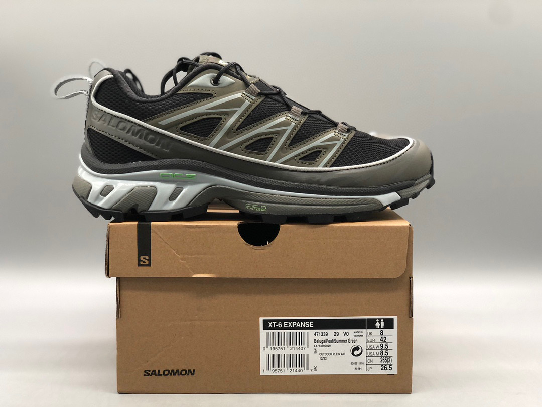 [SALOMON] 살로몬 XT-6 익스팬스 벨루가 썸머 그린 471339 남녀공용