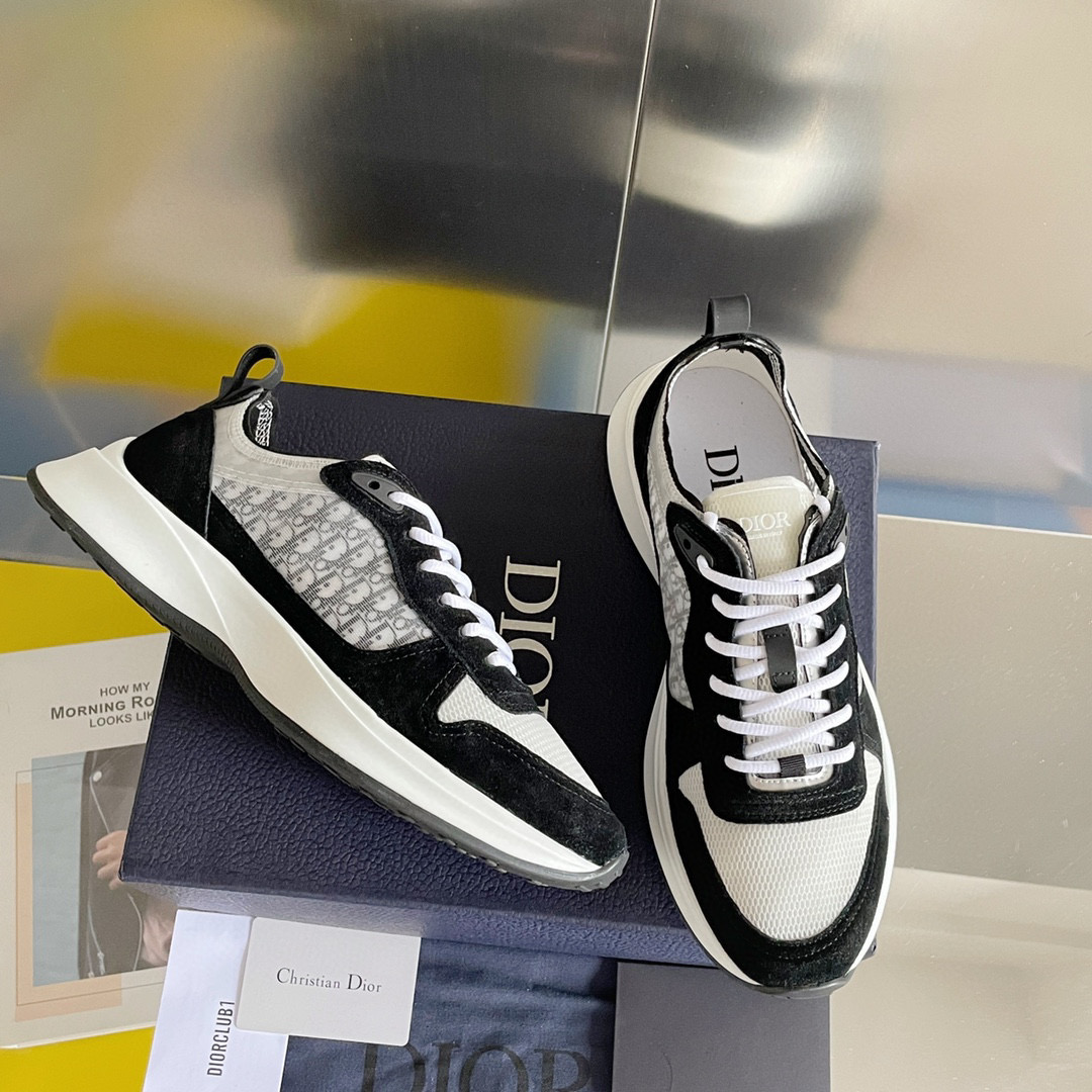 [DIOR] 디올 B25 러너 오블리크 로우 스니커즈 남성용