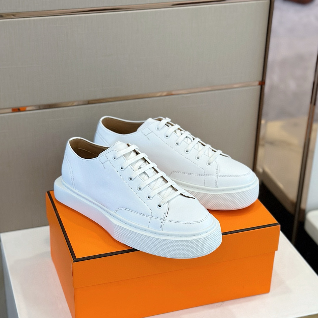 [HERMES] 에르메스 Haru 하루 더비 스니커즈 남성용
