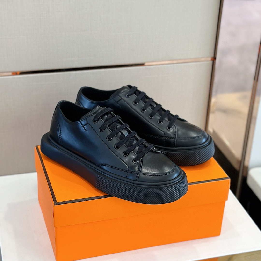 [HERMES] 에르메스 Haru 하루 더비 스니커즈 남성용