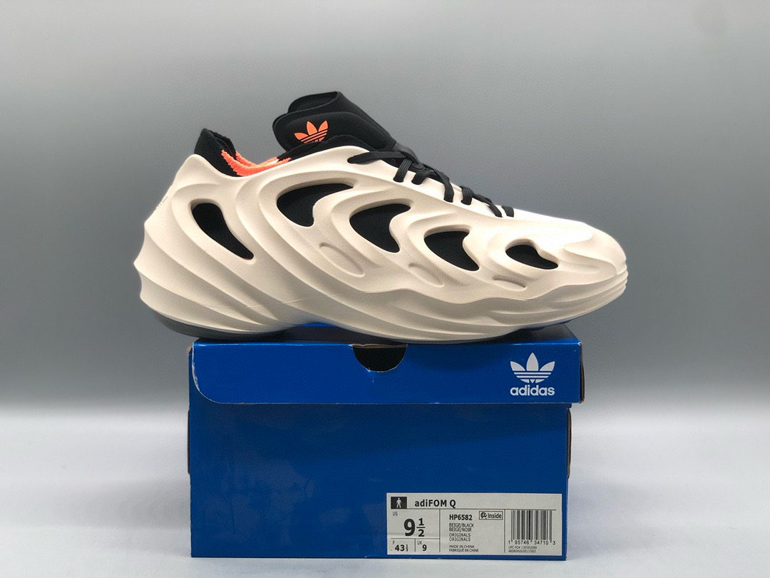 [ADIDAS] 아디다스 아디폼 Q 원더 화이트 블랙 HP6582 남녀공용