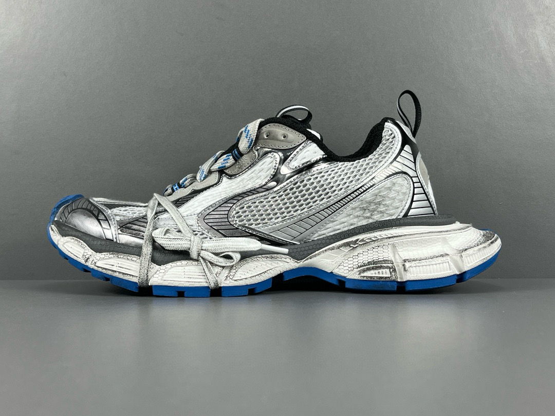 [BALENCIAGA] 발렌시아가 3XL 그레이 화이트 블루 남녀공용 (OG공장)