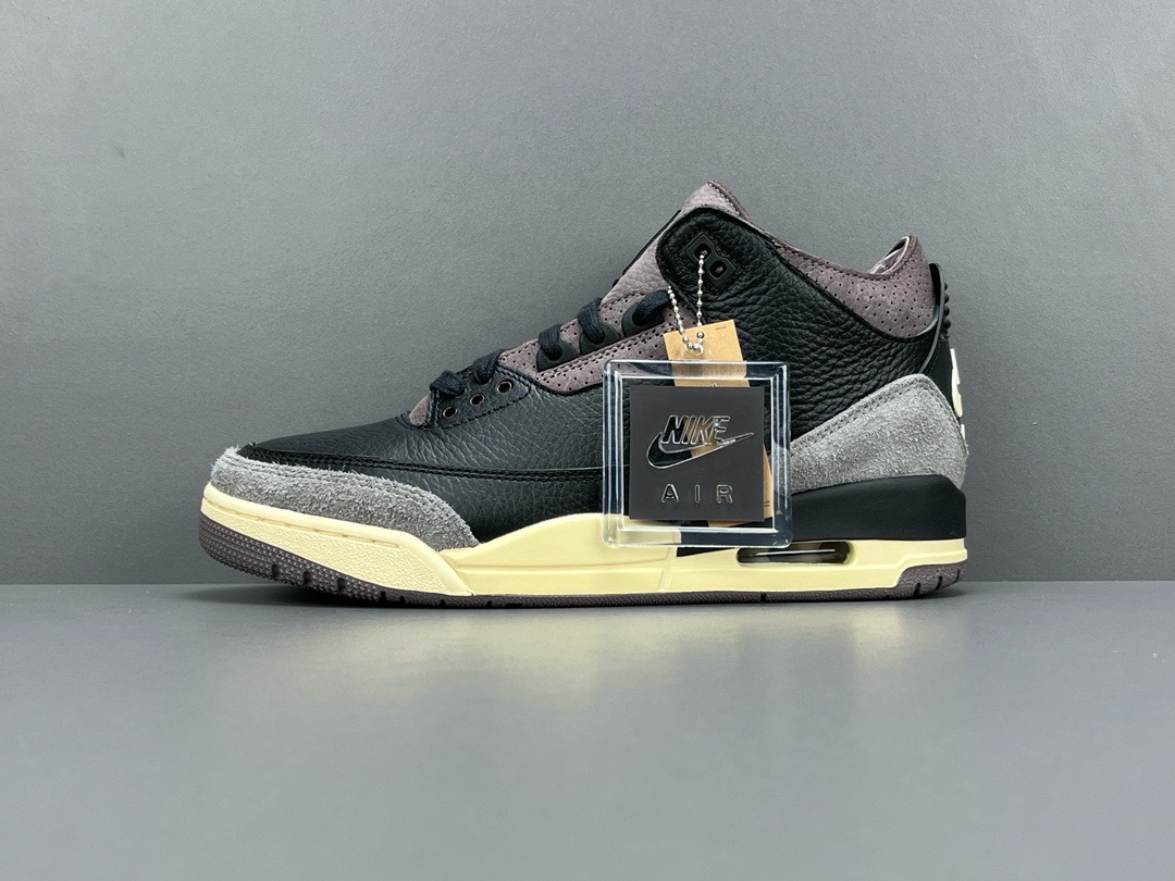 [AIR JORDAN] 아 마 마니에르 x 에어 조던 3 블랙 FZ4811-001 남성용 (X공장)