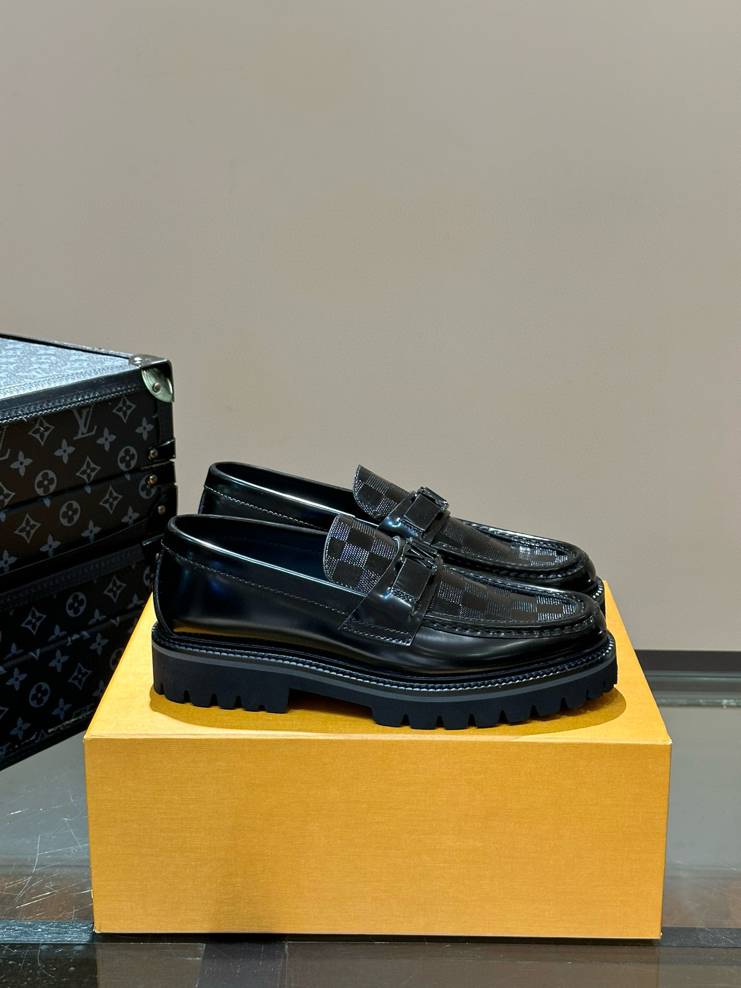[LOUIS VUITTON] 루이비통 로퍼 구두 남성용