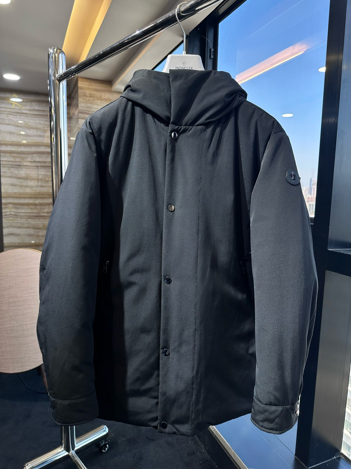 [MONCLER] 몽클레어 Fowey 포위 리버서블 다운 재킷 패딩 남성용