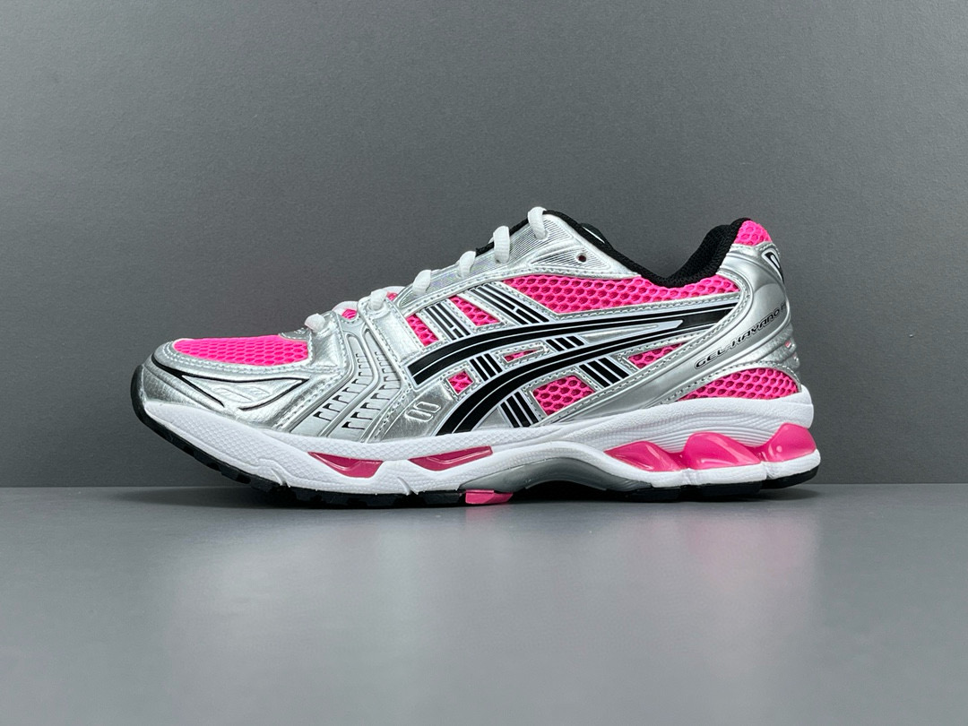 [ASICS] 아식스 젤 카야노 14 핑크 블랙 실버 1201A457-700 남성용 (ZH공장)
