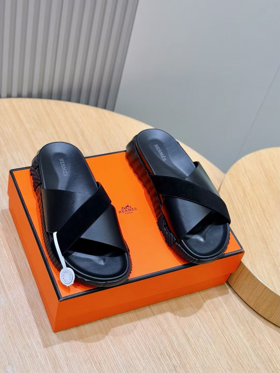 [HERMES] 에르메스 인프라 Infra 샌들 남성용