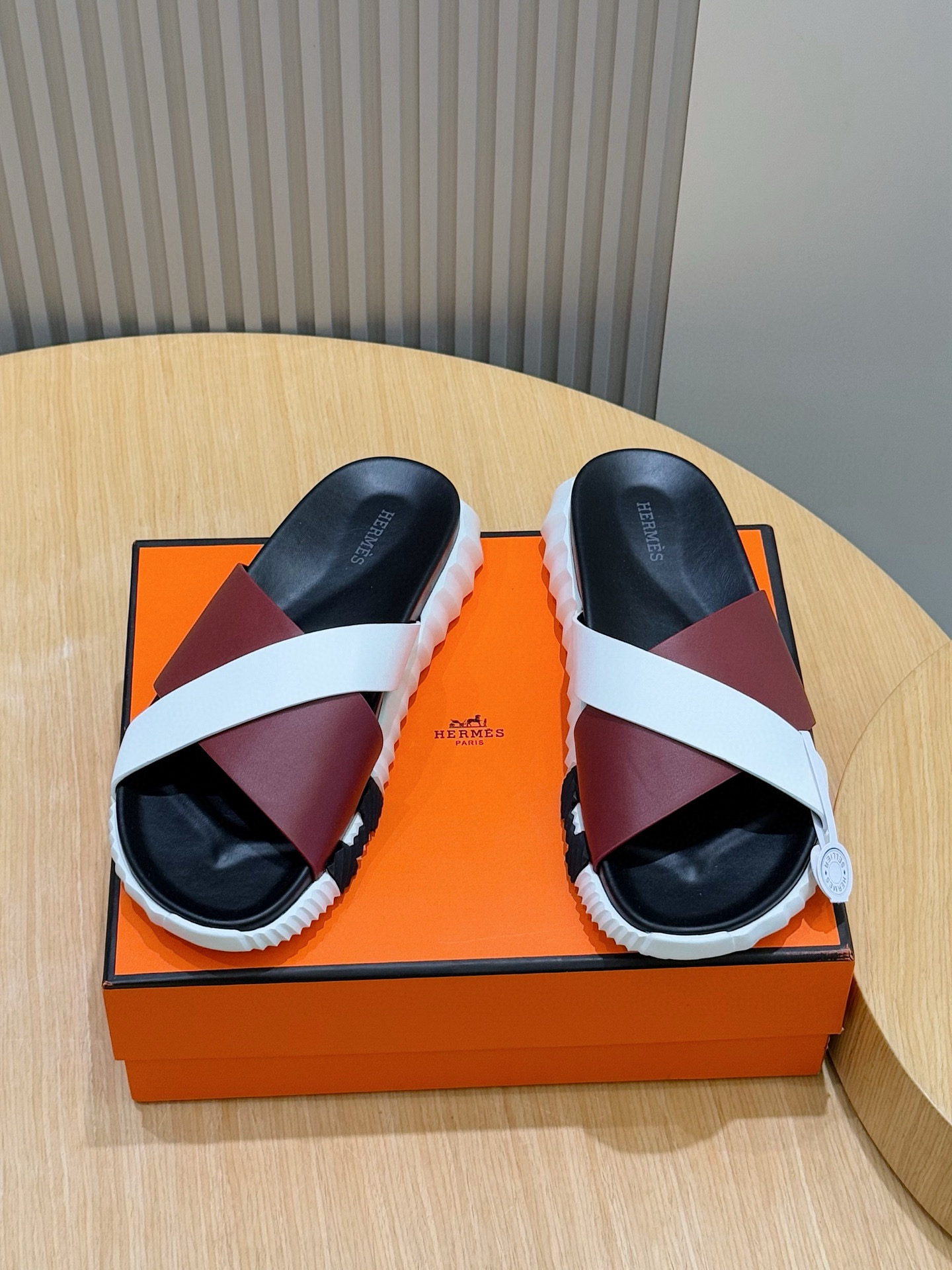 [HERMES] 에르메스 인프라 Infra 샌들 남성용
