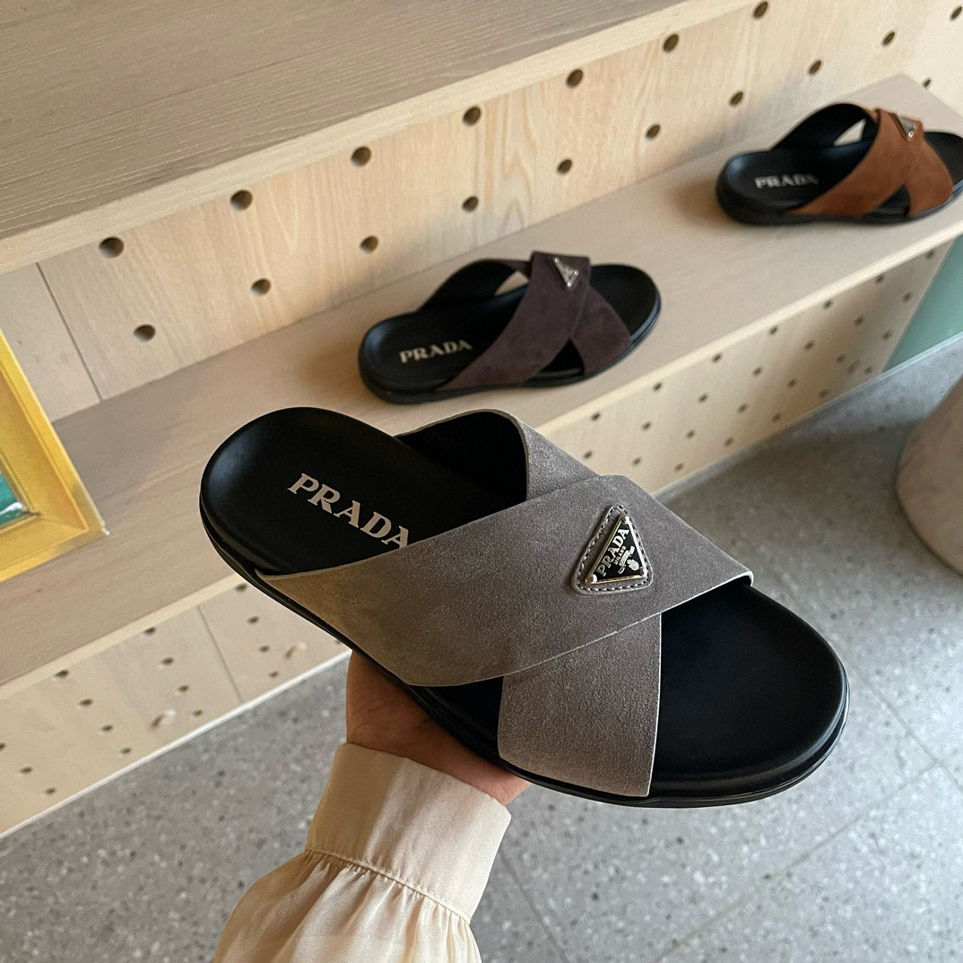 [PRADA] 프라다 샌들 술리퍼 남성용