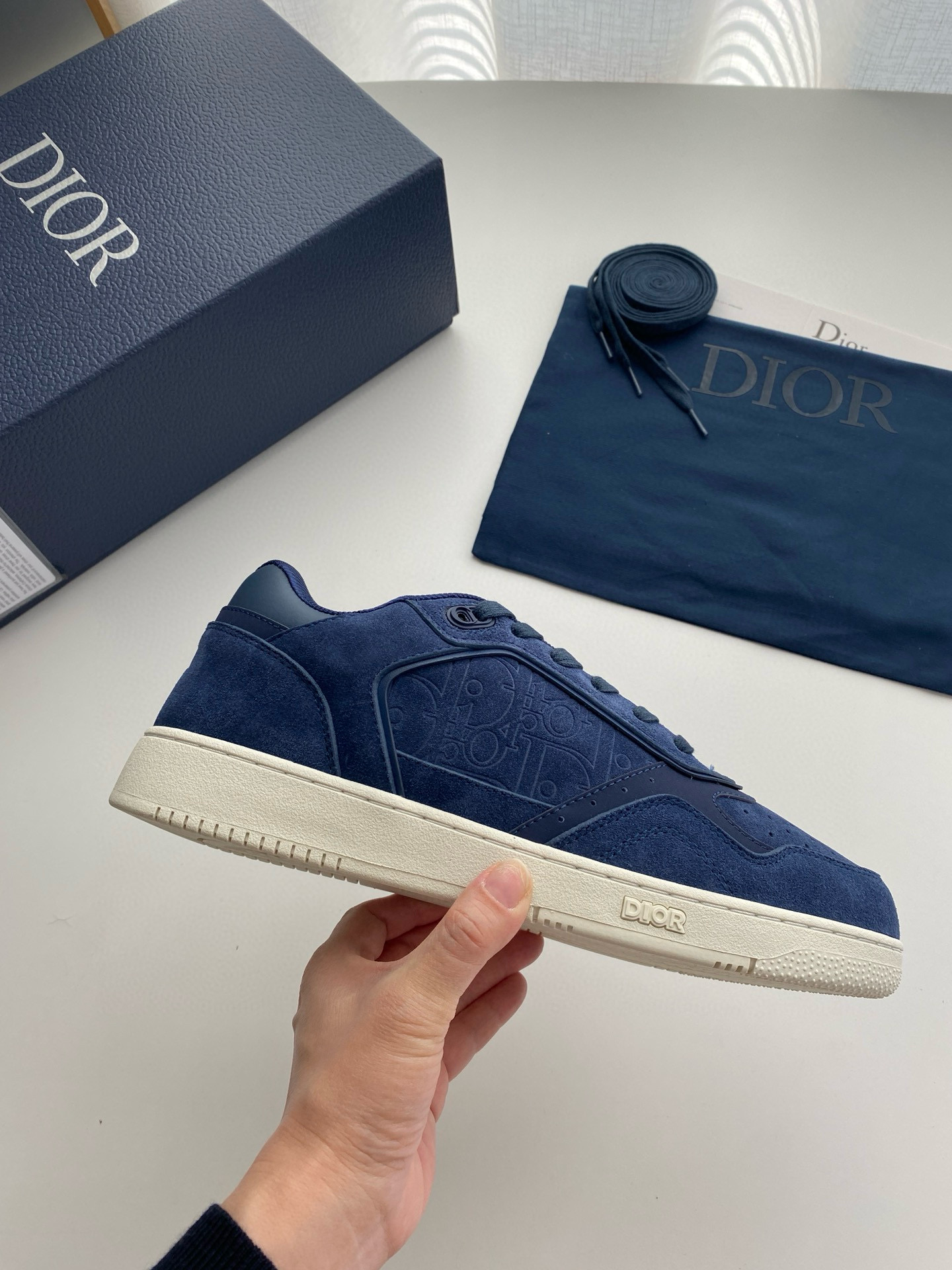 [DIOR] 디올 B27 오블리크 로우 스니커즈 남성용