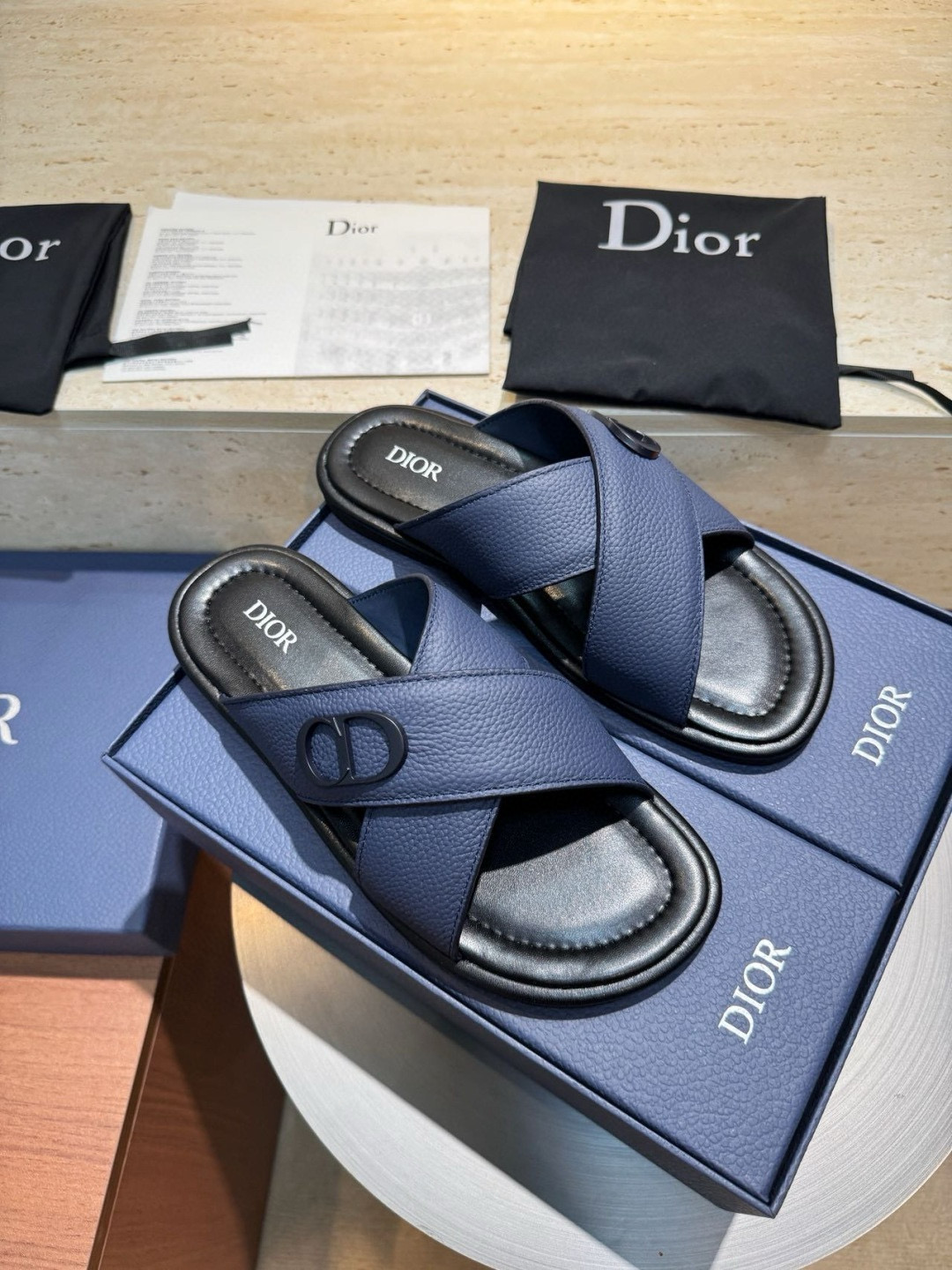 [DIOR] 디올 알리아스 뮬 샌들  남성용