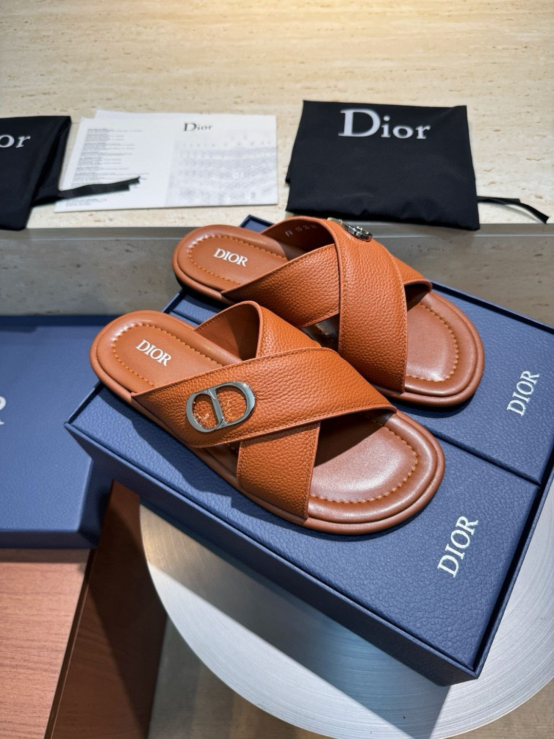 [DIOR] 디올 알리아스 뮬 샌들 남성용