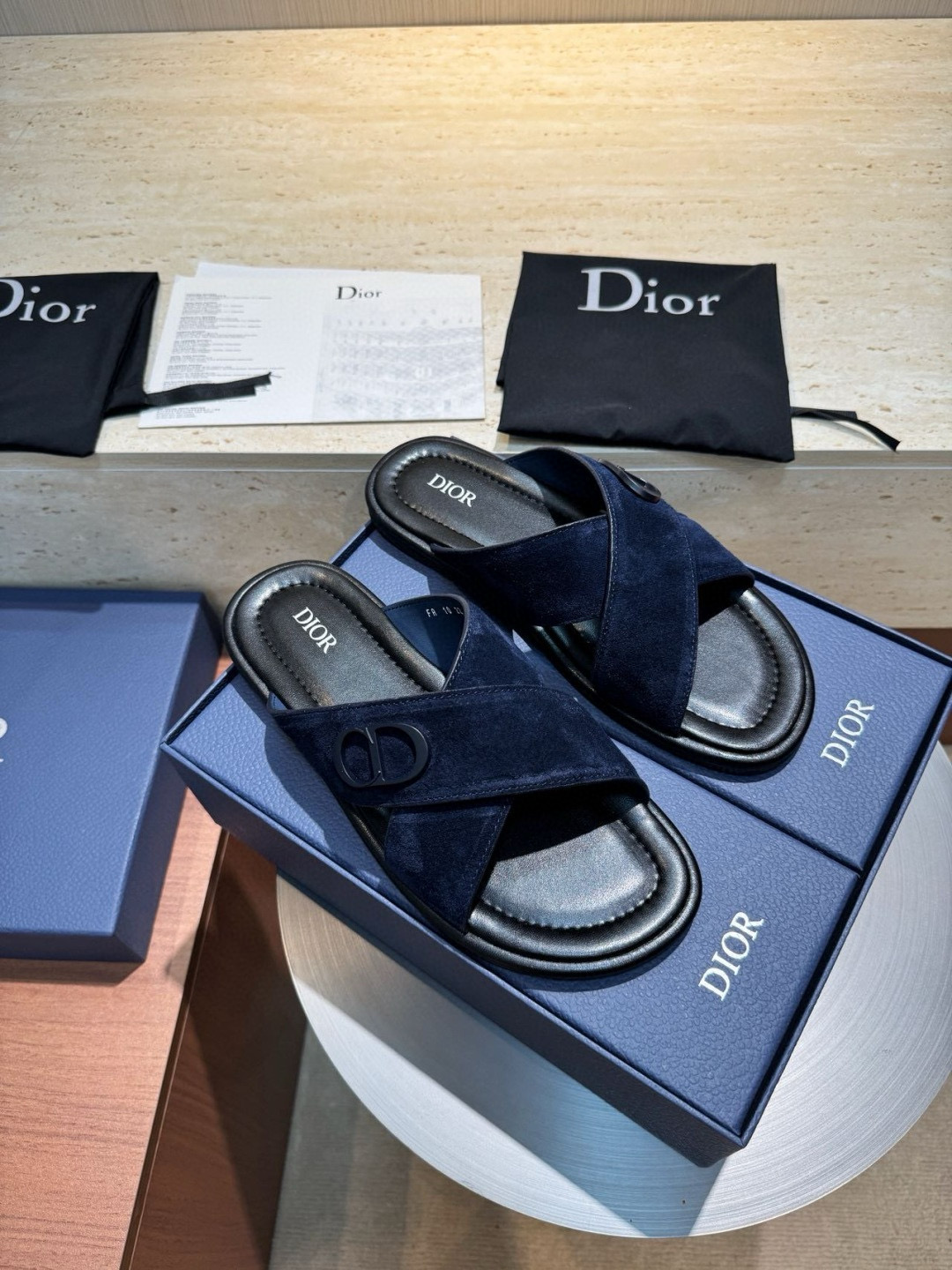 [DIOR] 디올 알리아스 뮬 샌들 남성용